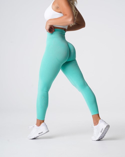 NVGTN Contour Seamless Leggings Verde Menta | 305DAUGKQ