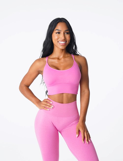 NVGTN Flourish Seamless Bra Rosas | 730WGZBFY