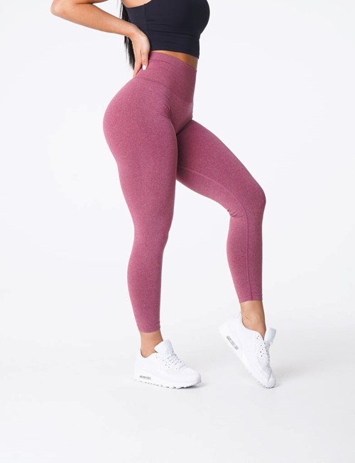 NVGTN NV Seamless Leggings Burdeos | 856LTREHD