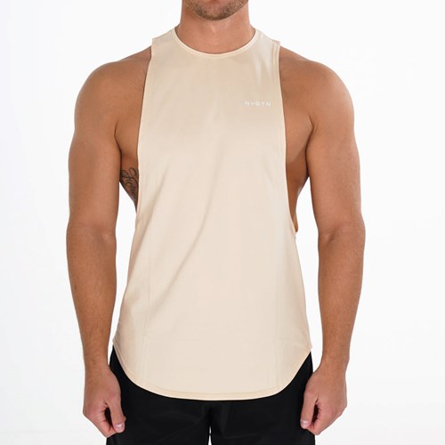 NVGTN Pulse Edge Tank Beige | 527CUGONE